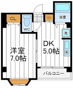 シテール夕陽ヶ丘 間取り